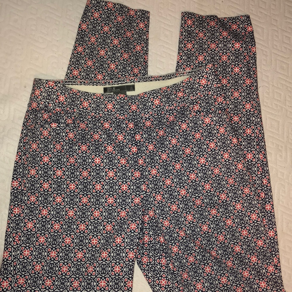 89th & MADISON Ankle&Cropped Designer Pants